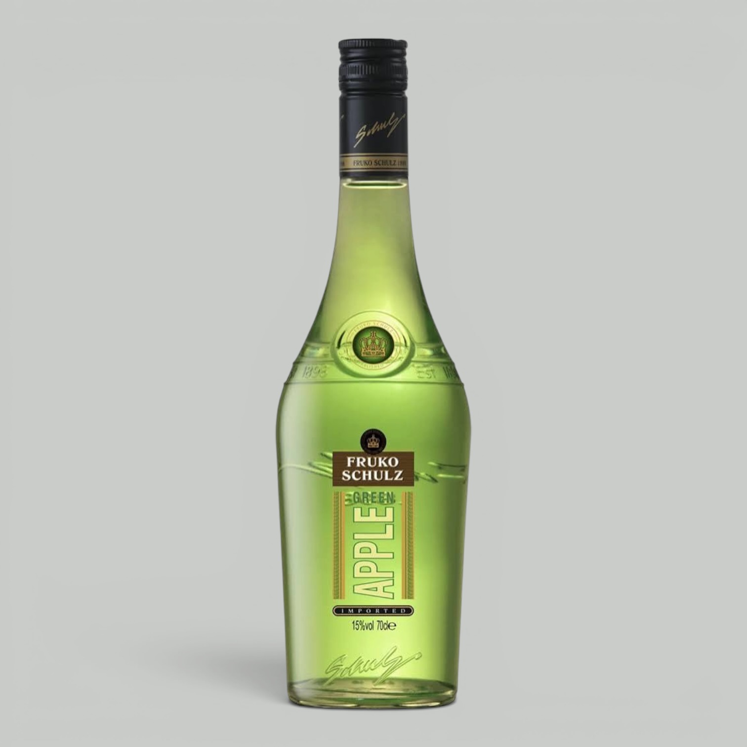 Ликер Fruko Schulz Green Apple 0,7 л. 15%