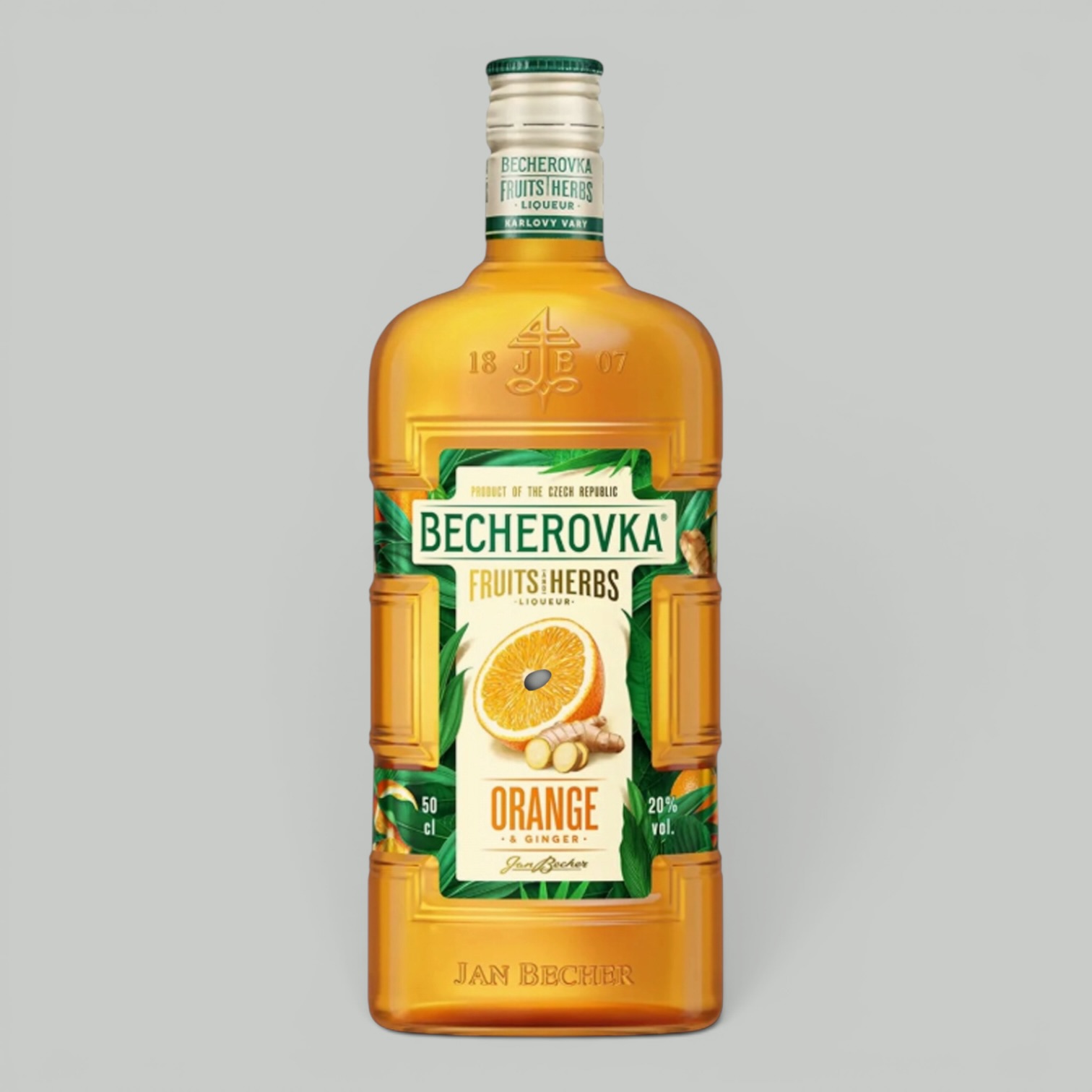 Ликер Бехеровка Апельсин и имбирь 0,5 л. 20%