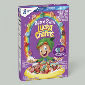 Готовый завтрак Lucky Charms Berry Swirl 309гр