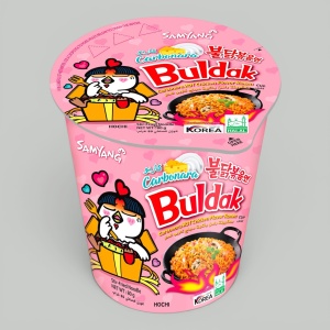 Лапша Samyang Buldak Курица карбонара 80гр