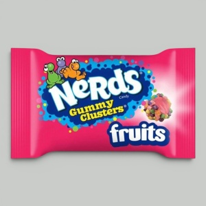 Жев.конфеты Nerds Gummy Clusters Fruits Candy 45гр