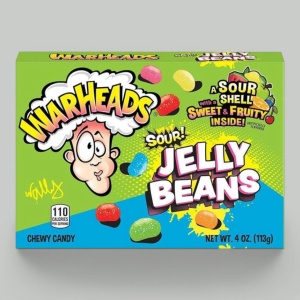 Конфеты Warheads Sour Jelly Beans 113гр