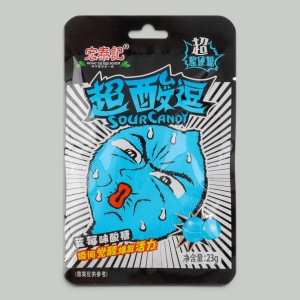 Жев.конфеты Hong Tai Kee Кислая черника 23гр