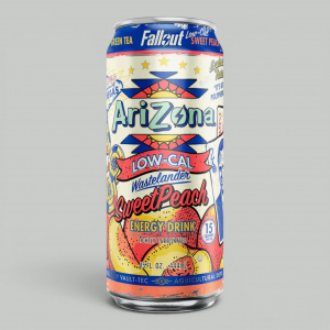 Энерг.напиток Arizona Fallout Персик Zero 0,444л