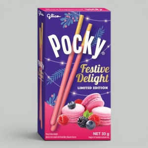 Палочки бисквитные Pocky Ягоды 31гр