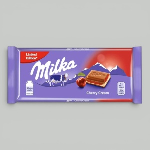 Шоколад молочный Milka Вишневый Крем 100гр