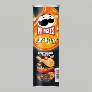 Чипсы картофельные Pringles Креветки и чеснок 110гр