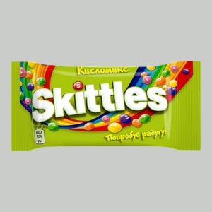 Жев.конфеты Skittles Кислые 38гр