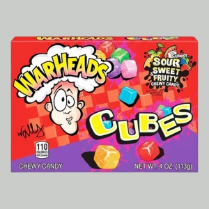 Жев.конфеты Warheads Chewy Cubes 113гр
