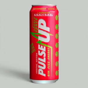 Энерг.напиток PulseUp Джин Физ 0,45л