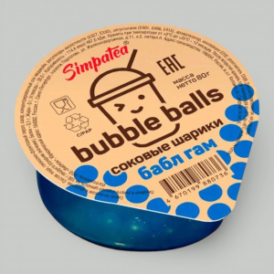 Сироп Bubble Balls Жвачка 80гр