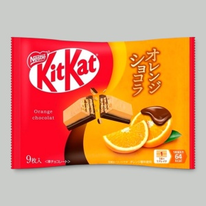 Шоколадные батончики KitKat mini Апельсин-шоколад 104,4гр