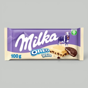 Шоколад белый Milka Oreo 100гр