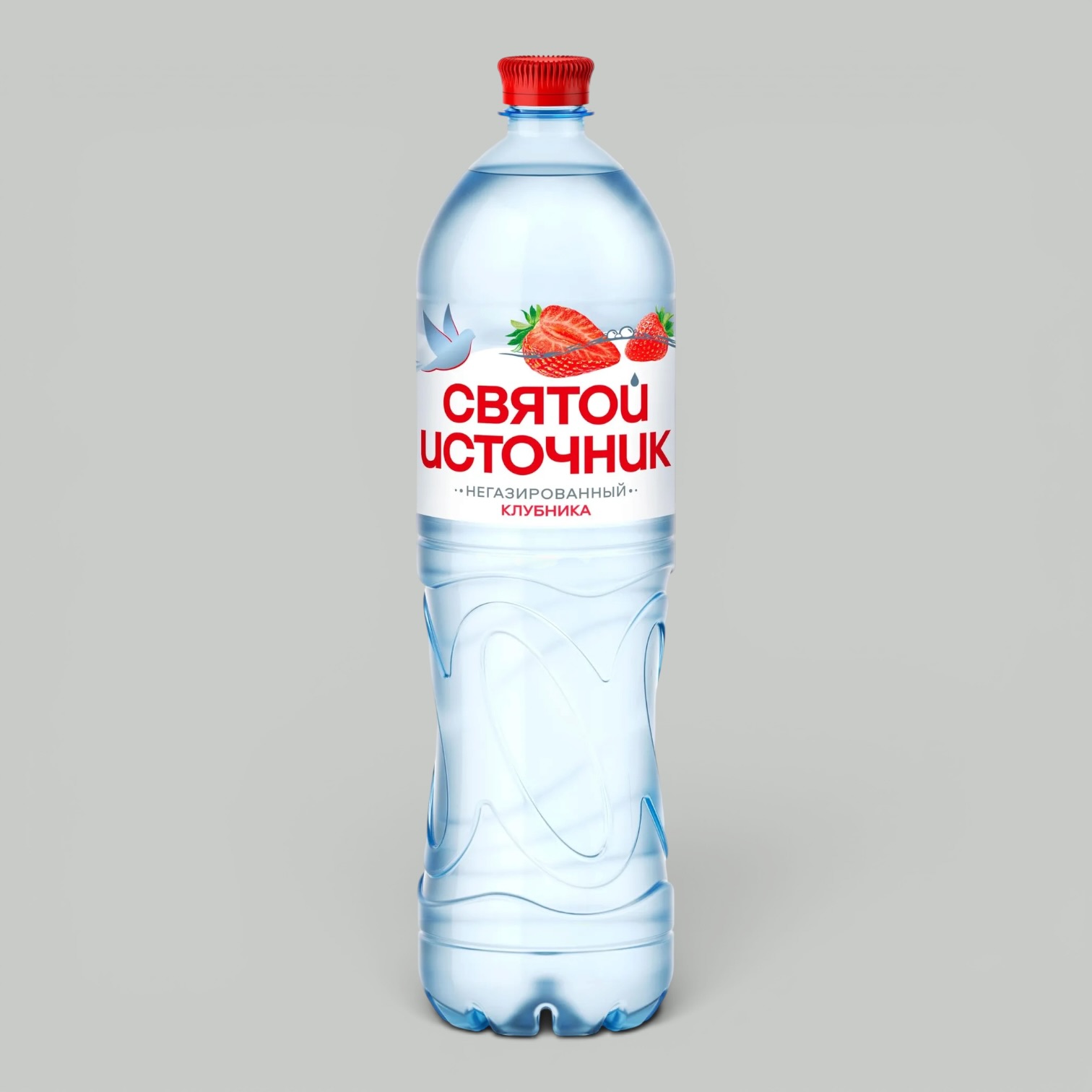 Вода Святой Источник Клубника б/газа 1,5л
