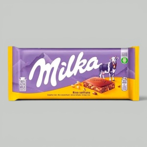 Шоколад молочный Milka Воздушный рис 100гр