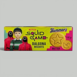Печенье Yummer's Squid Game Dalgona 140гр