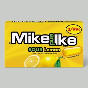Жев.конфеты Mike And Ike Sour Lemon 22гр