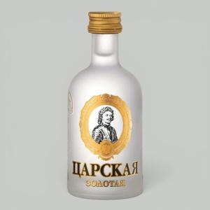 Водка Царская Золотая 0,05 л. 40%