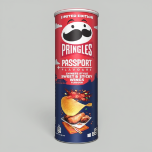 Чипсы картофельные Pringles Passport Сладкие крылышки 165гр