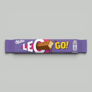 Вафли шоколадные Milka Leo Go 48гр