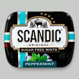 Конфеты Scandic Перечная мята 14гр