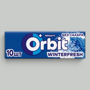 Жев.резинка Orbit Зимняя свежесть б/сахара 13,6гр