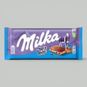 Шоколад молочный Milka Chips Ahoy 100гр
