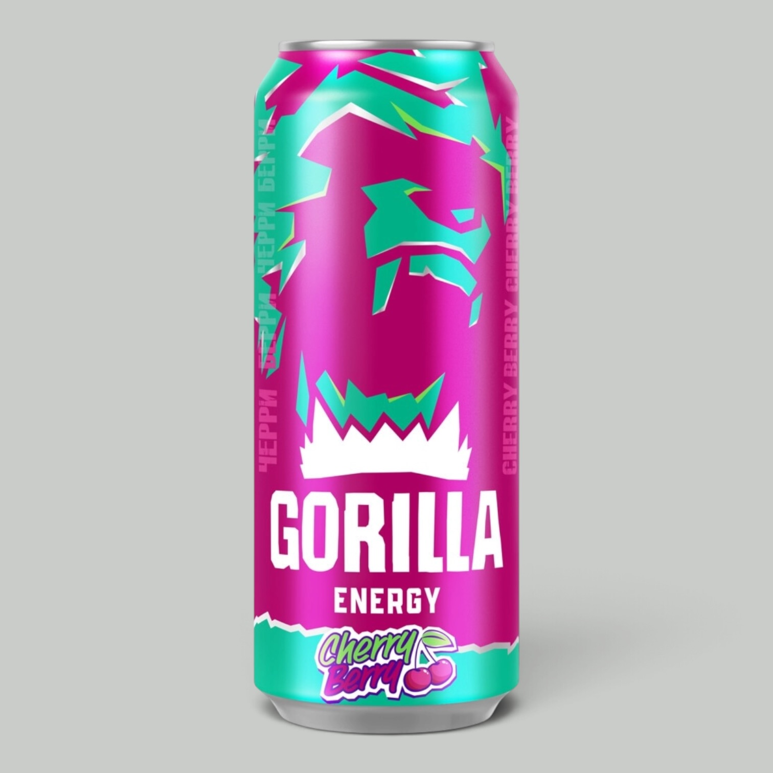 Энерг.напиток Gorilla Вишня 0,45л