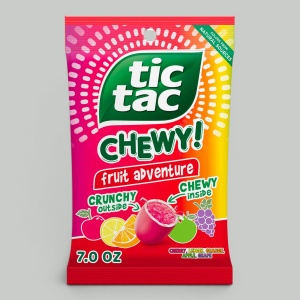 Конфеты Тик-Так Chewy Fruit 30гр