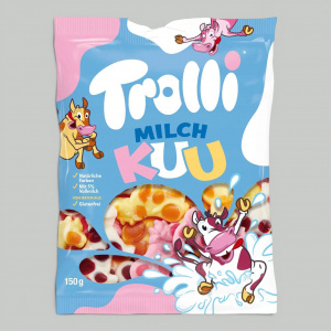 Мармелад жевательный Trolli Milch Koo 150гр