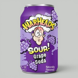 Напиток Warheads Sour Виноград газ. 0,355л