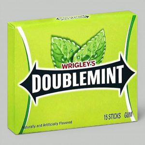 Жев.резинка Wrigley's Двойная мята 37,5гр 