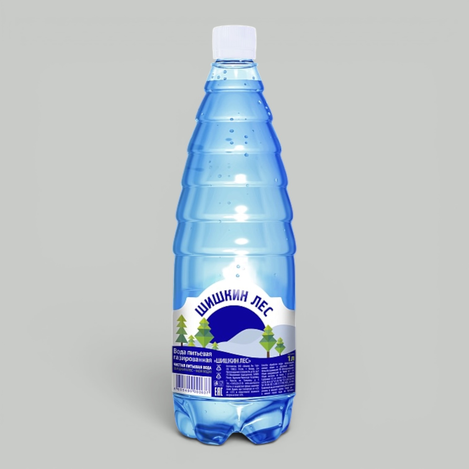 Вода Шишкин лес газ 1л