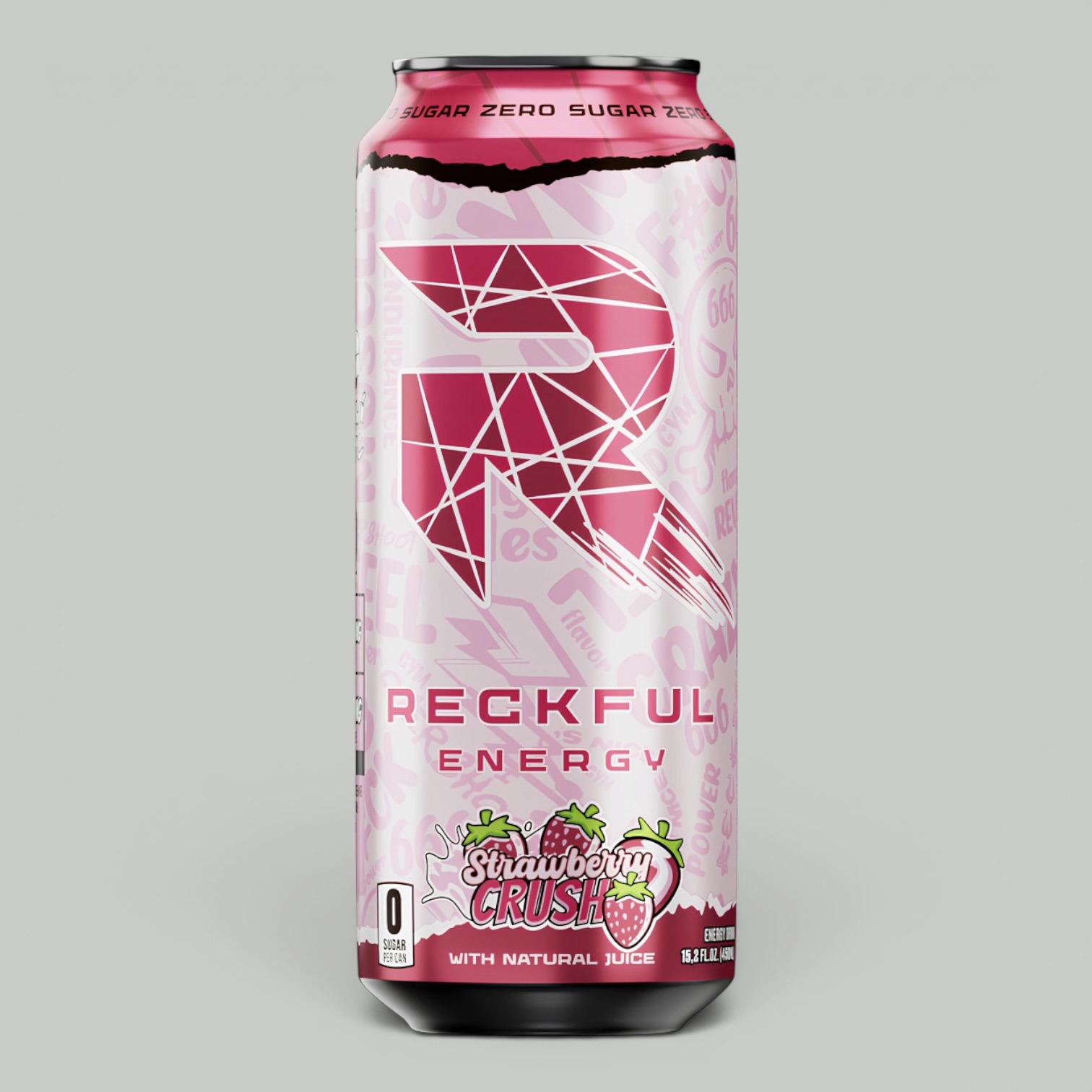 Энерг.напиток Reckful Energy Strawberry Crush 0,45л