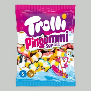 Мармелад жевательный Trolli Пингвины 150гр