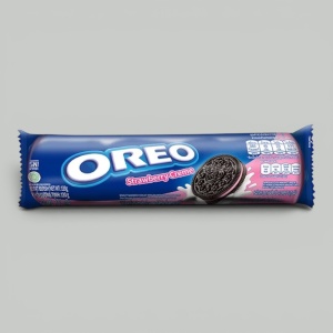 Печенье Oreo Клубничный крем 119,6гр 