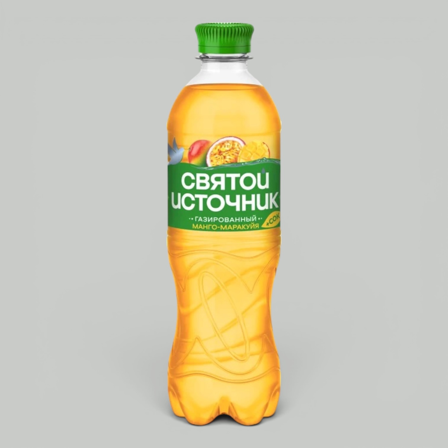 Вода Святой источник Манго-Маракуйя газ. 0,5л