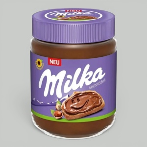 Паста шоколадно-ореховая Milka 350гр 