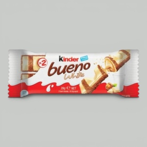 Печенье вафельное Kinder Bueno Белый шоколад 43гр