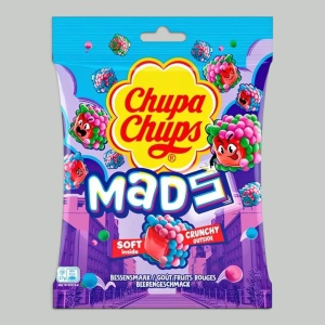 Мармелад жевательный Chupa Chups Mads Berries 115гр