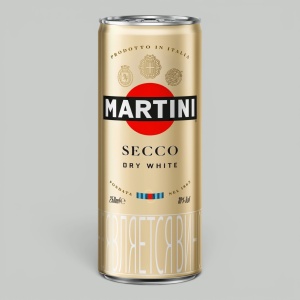 Вино игристое Martini Secco белое полусухое 0,25 л. 10%