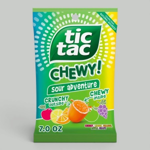 Конфеты Тик-Так Chewy Sour 30гр