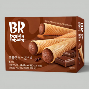 Вафельные трубочки Baskin Robbins Chocolate Muss 54гр