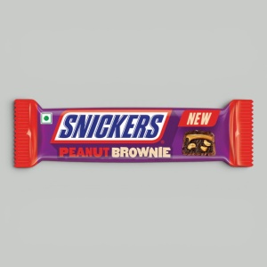 Батончик шоколадный Snickers Peanut Brownie 45гр