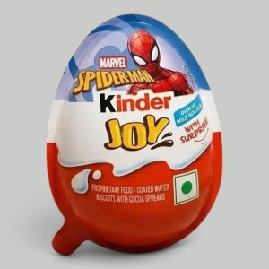 Шоколадное яйцо Kinder Spider Man & Loonely Tunes  20гр
