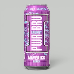 Энерг.напиток PWR Bru Maverick Ягоды 0,5л 