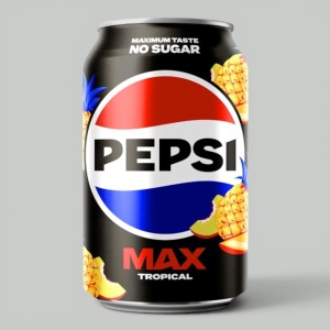 Напиток Pepsi MAX Tropical Zero газ. 0,33л
