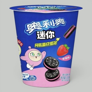 Печенье Oreo Mini Клубника 55гр