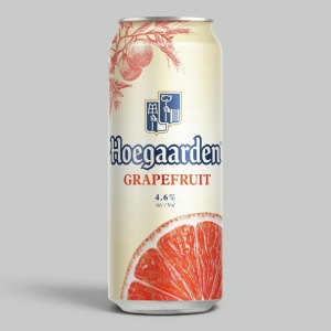 Пивной напиток Hoegaarden Грейпфрут 0,45 л. 4,6% ж/б