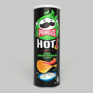 Чипсы картофельные Pringles Hot Сметана 160гр